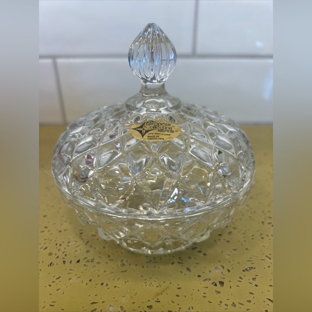 Tender Moments Crystal European collection 24% lead crystal genuine Yugoslavia